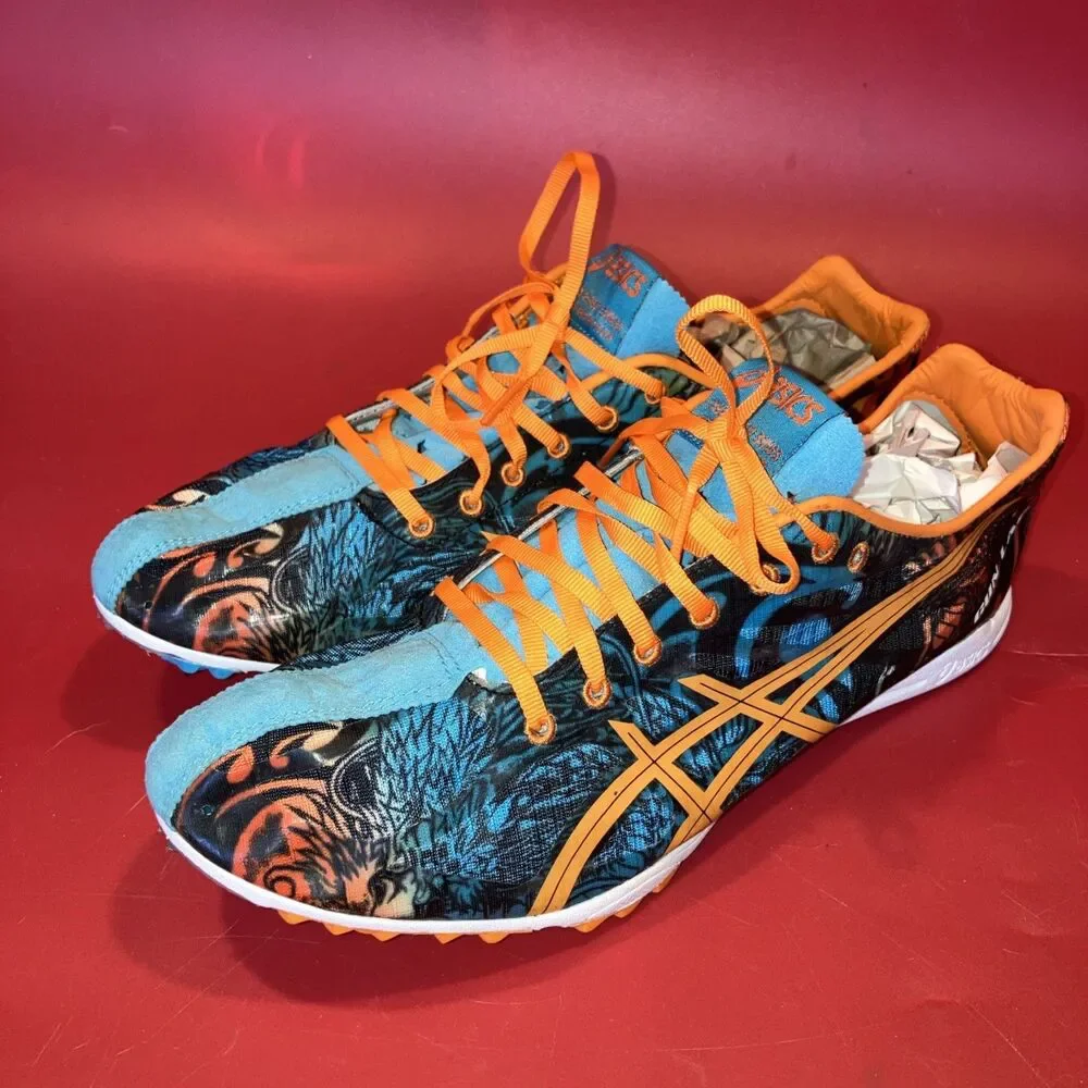 ASICS Men’s Track Shoes Size 7 Gun Lap Nice Condition Clean